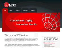 Tablet Screenshot of ndsservices.com